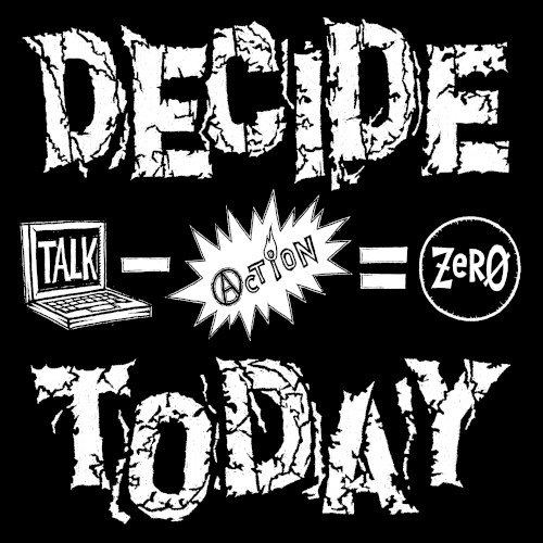 Talk Minus Action Equals Zero