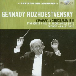 Conducts Shostakovitch