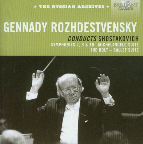 Conducts Shostakovitch