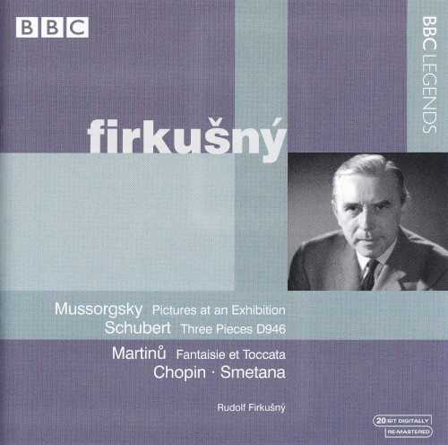 Mussorgsky: Pictures at an Exhibition / Schubert: Three Pieces, D. 946 / Martinů: Fantaisie et Toccata / Chopin / Smetana