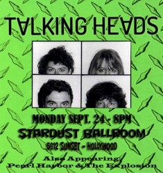 1979‐09‐28: Stardust Ballroom, Los Angeles, CA, USA