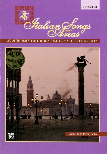 26 Italian Songs and Arias