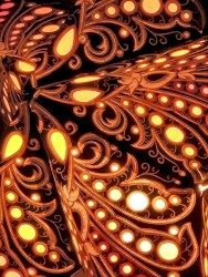 infinite blooming flower