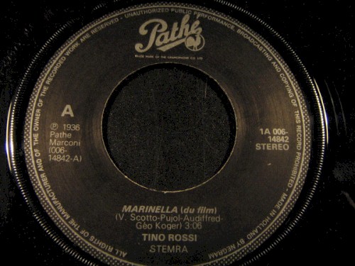 Marinella / Le Plus Beau Tango du Monde