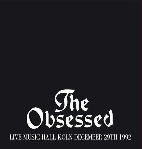 Live Music Hall Köln December 29th 1992