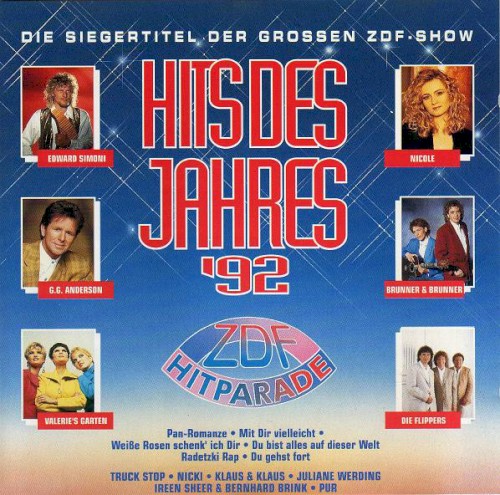 ZDF Hitparade - Hits des Jahres '92 - Die Siegertitel der grossen ZDF-Show
