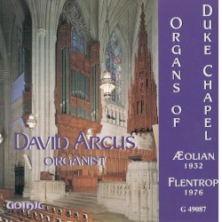 Organs Of Duke Chapel