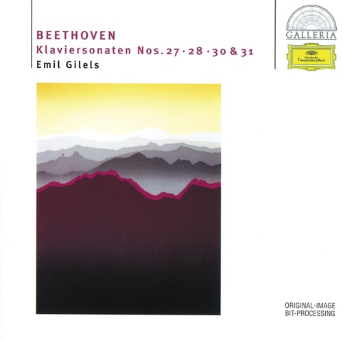 Klaviersonaten Nr. 27, op. 90 / Nr. 28, op. 101 / Nr. 30, op. 109 / Nr. 31, op. 110