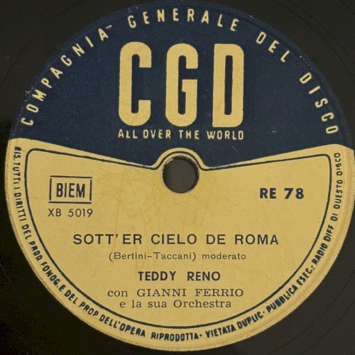 Piccolissima serenata / Sott' er cielo de Roma