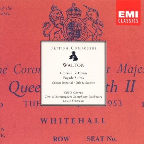 Gloria / Te Deum / Façade Suites / Crown Imperial / Orb and Sceptre