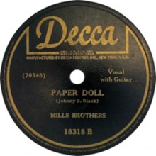I’ll Be Around / Paper Doll