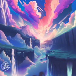 Waterfalls in the Sky