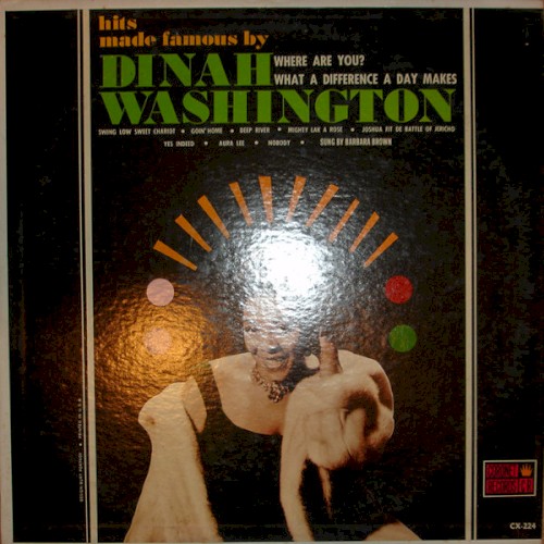 Hits Made Famous By Dinah Washington