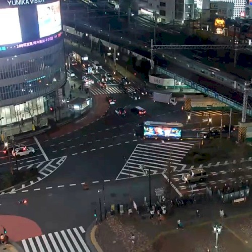 #Tokyo #ライブカメラ #歌舞伎町 【 LIVE 】東京都 新宿 24時間 ライブカメラ / 西武新宿駅 pepe前広場 交差点 （YUNIKA VISION前） Tokyo Shinjuku Live camera 27 watching now Started streaming on Sep 30, 2021