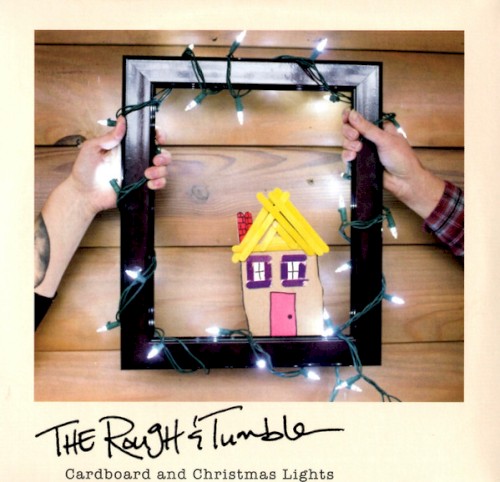 Cardboard and Christmas Lights