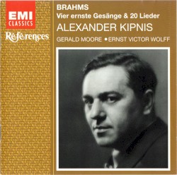 Vier ernste Gesänge / 20 Lieder