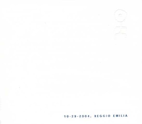 2004‐10‐29: Grundstück‐Tour, Teatro Valli, Reggio Emilia, Italy