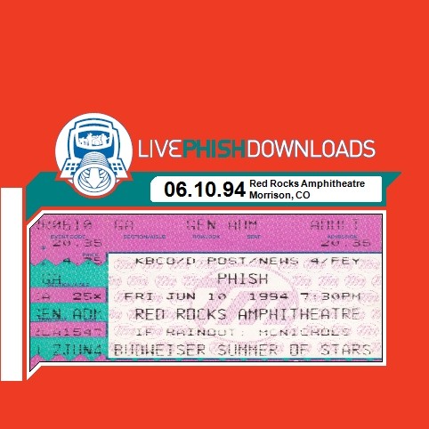 1994-06-10: Red Rocks Amphitheatre, Morrison, CO, USA
