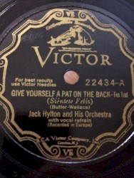 Give Yourself a Pat on the Back / When the Organ Played at Twilight
