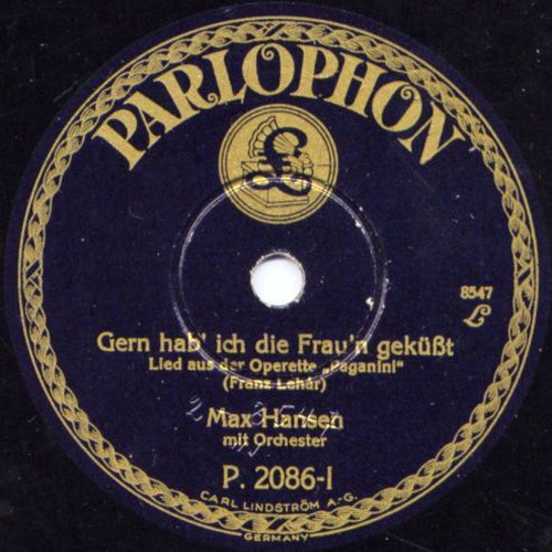 Gern hab' ich die Frau'n geküßt / Liebe, du Himmel auf Erden