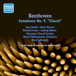 Symphony no. 9, "Choral"