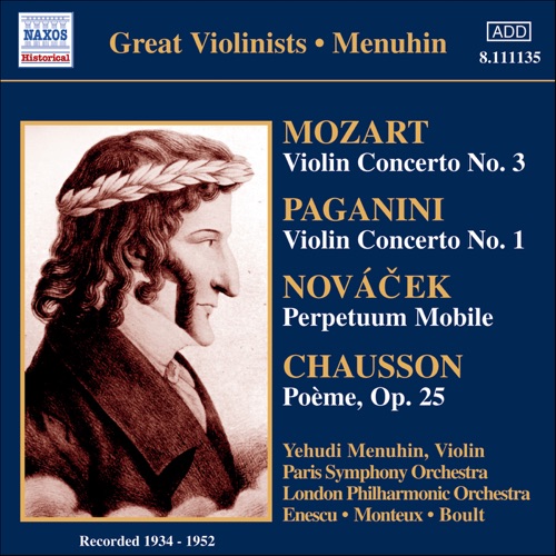 Great Violinists: Menuhin