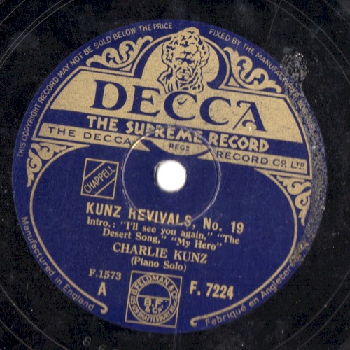 Kunz Revivals, No. 19