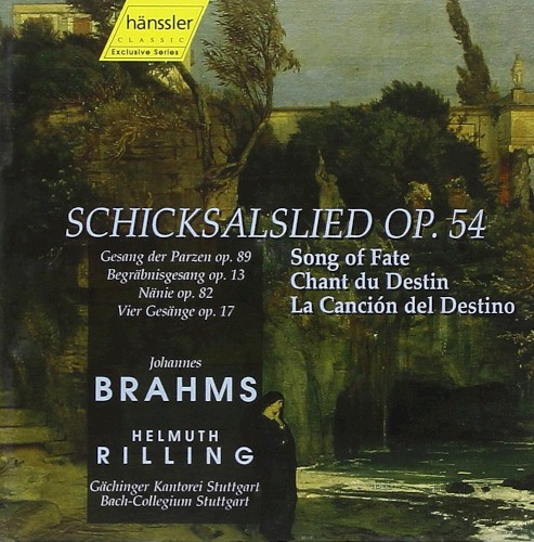 Schicksallied, Op. 54 / Gesang der Parzen, Op. 89 / Begräbnisgesang, Op. 13 / Nänie, Op. 82 / Vier Gesänge, Op. 17