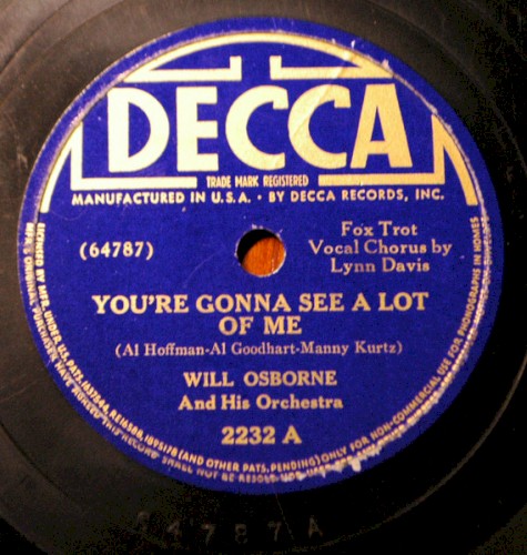 You're Gonna See a Lot of Me / Danny Boy