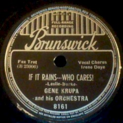 If It Rains---Who Cares! / There's Honey on the Moon Tonight