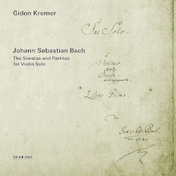 The Sonatas and Partitas for Violin Solo