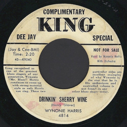 Drinkin' Sherry Wine / Git With the Grits