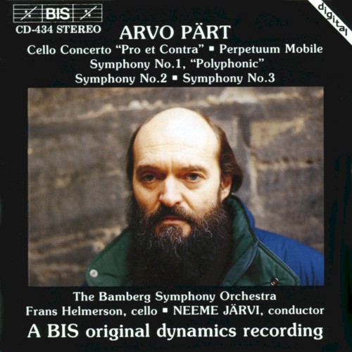 Cello Concerto "Pro et contra" / Perpetuum Mobile / Symphony no. 1 "Polyphonic" / Symphony no. 2 / Symphony no. 3