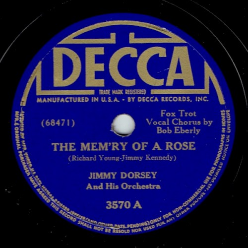 The Mem'ry of a Rose / I Hear a Rhapsody