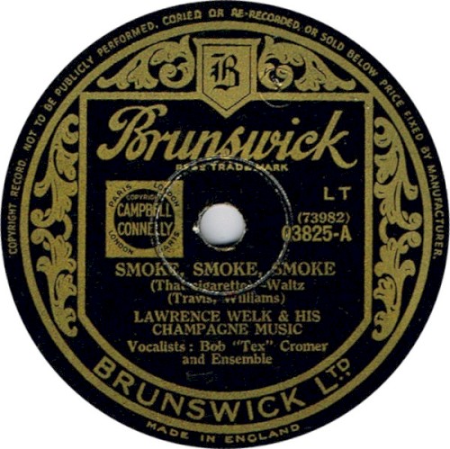 Smoke, Smoke, Smoke (That Cigarette) / Down at the Friendly Tavern