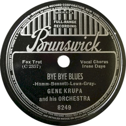 Bye Bye Blues / After Looking at You