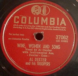 Wine, Women and Song / It's Up to You