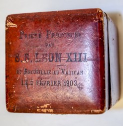 Prière prononcée par S.S. Léon XIII et recueillie au Vatican le 5 février 1903