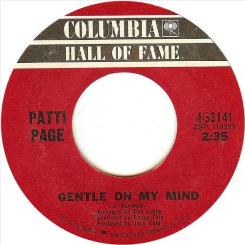 Gentle on My Mind / Little Green Apples
