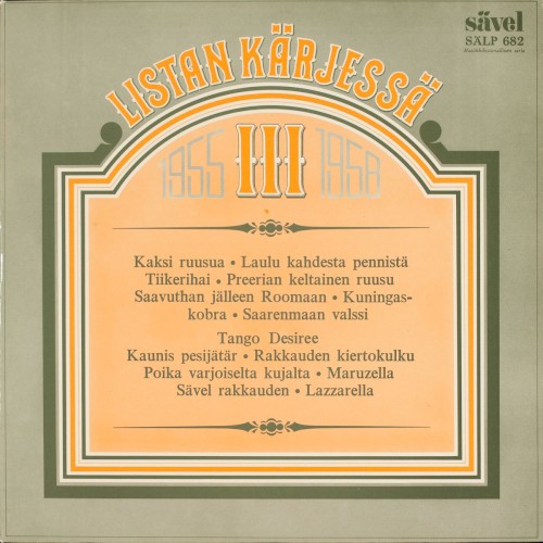 Listan kärjessä 3: 1955-1958