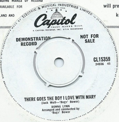 Silly Girl / There Goes The Boy I Love With Mary