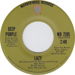 Lazy / When a Blind Man Cries