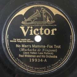 No Man’s Mamma / The Monkey Doodle-Doo
