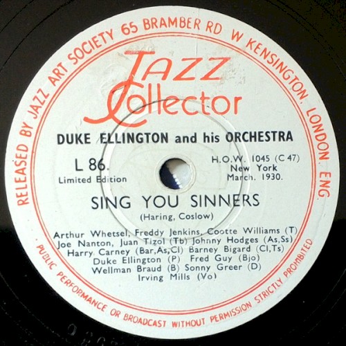 Sing You Sinners / St. James Infirmary