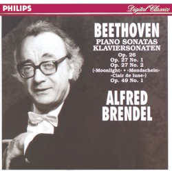 Sonatas op. 26, op. 27 no. 1, op. 27 no. 2 "Moonlight" & op. 49 no. 1