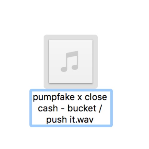 Bucket / Push It