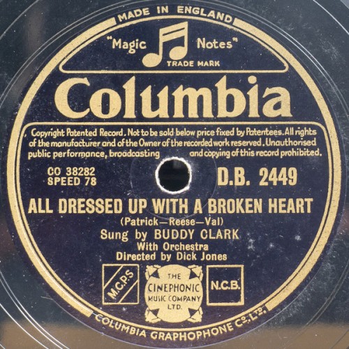 All Dressed Up With a Broken Heart / Love Somebody