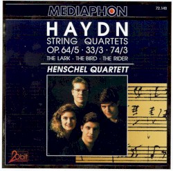 String Quartets op. 64 no. 5, op. 33 no. 3 & op. 74 no. 3