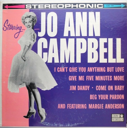 Starring Jo Ann Campbell And Featuring Margie Anderson