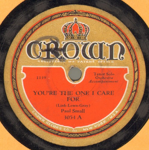 You're the One I Care For / Yours and Mine